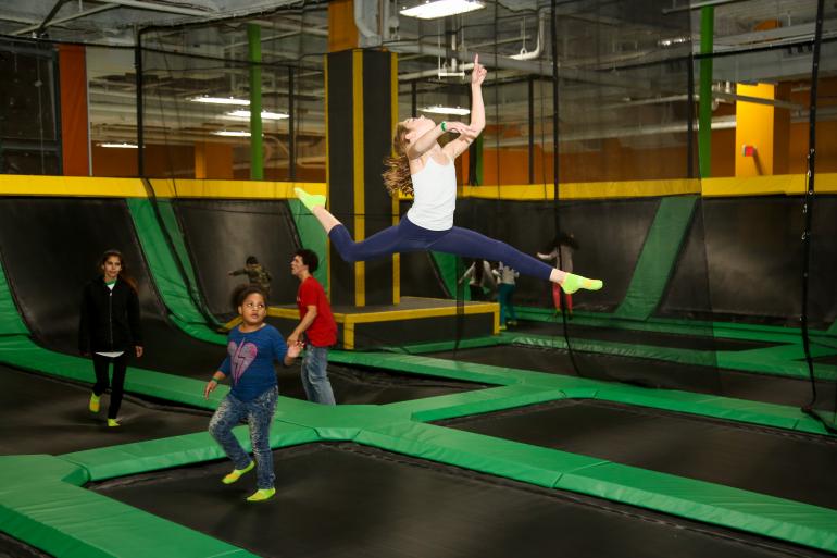 indoor trampoline for kids